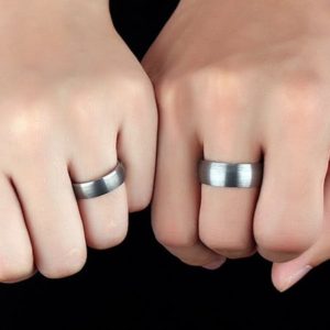 cheap promise rings for couples, tungsten couple ring sets