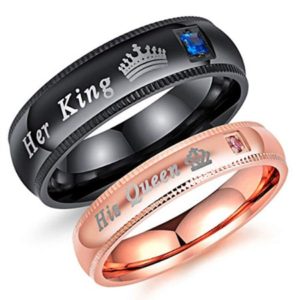 65% OFF Matching Promise Rings for 